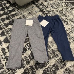 Navy + Grey Toddler Pants